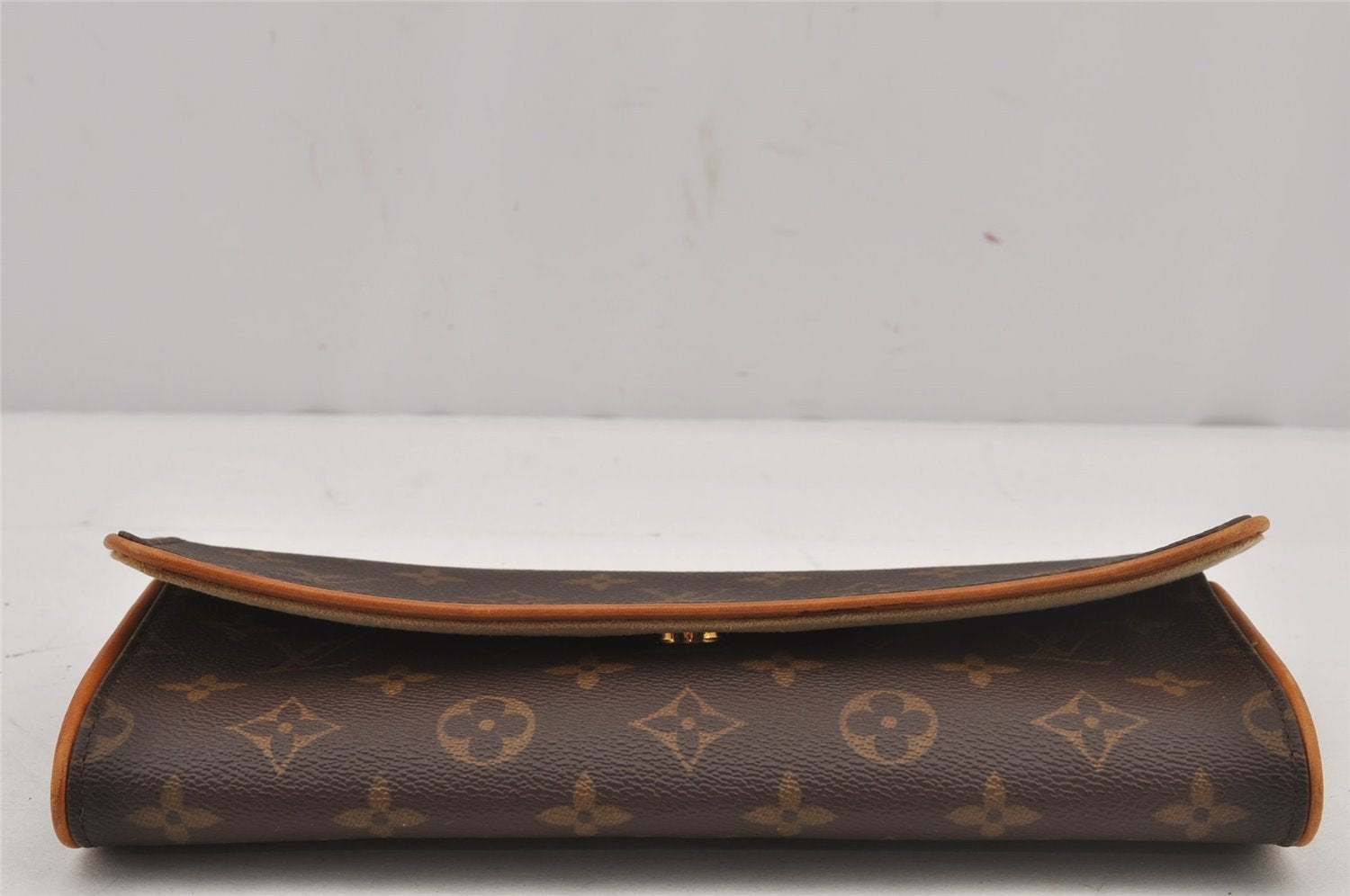 Authentic Louis Vuitton Monogram Pochette Twin GM Shoulder Bag M51852 LV 6126J