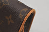 Authentic Louis Vuitton Monogram Pochette Twin GM Shoulder Bag M51852 LV 6126J
