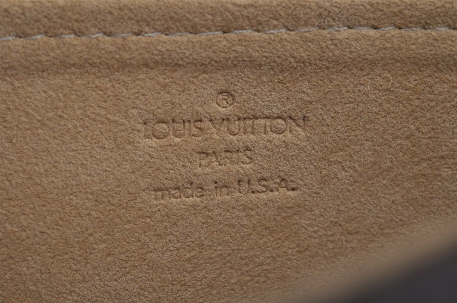 Authentic Louis Vuitton Monogram Pochette Twin GM Shoulder Bag M51852 LV 6126J