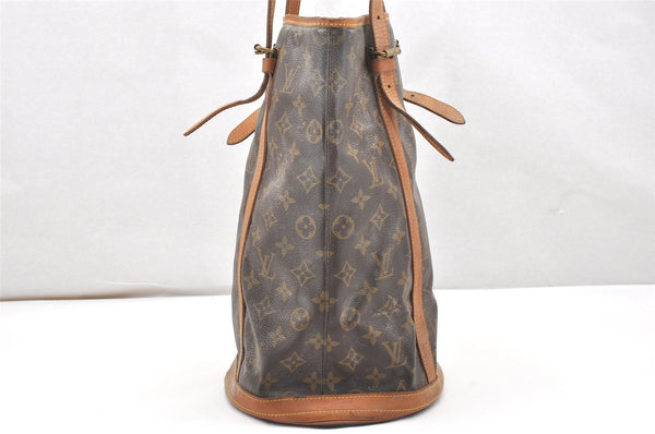 Authentic Louis Vuitton Monogram Bucket GM Shoulder Tote Bag Old Model LV 6126K