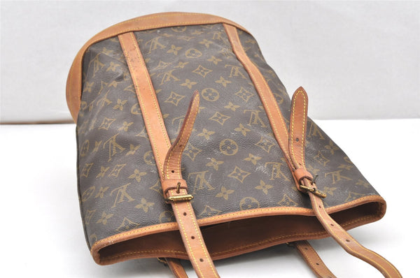 Authentic Louis Vuitton Monogram Bucket GM Shoulder Tote Bag Old Model LV 6126K