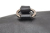 Authentic Christian Dior Vintage Hand Boston Bag Purse Leather Black CD 6128K