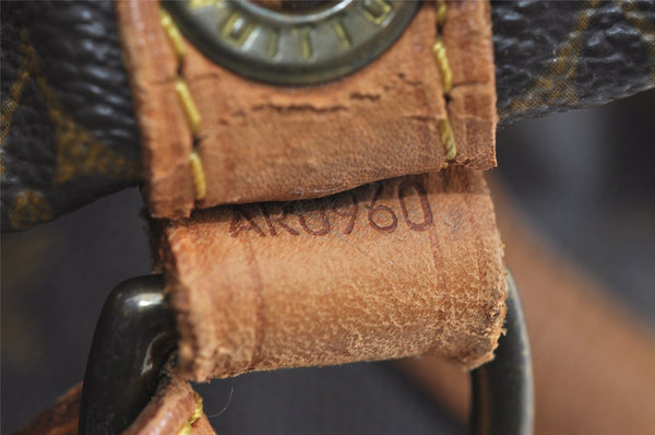 Authentic Louis Vuitton Monogram Petit Noe M42226 Shoulder Drawstring Bag 6129I