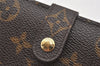 Auth Louis Vuitton Monogram Porte Monnaie Billets Viennois M61663 Wallet 6130K