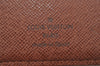 Auth Louis Vuitton Monogram Porte Monnaie Billets Viennois M61663 Wallet 6130K