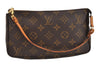 Authentic Louis Vuitton Monogram Pochette Accessoires Pouch M51980 LV 6132J