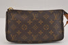 Authentic Louis Vuitton Monogram Pochette Accessoires Pouch M51980 LV 6132J