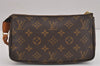 Authentic Louis Vuitton Monogram Pochette Accessoires Pouch M51980 LV 6132J