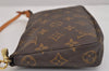 Authentic Louis Vuitton Monogram Pochette Accessoires Pouch M51980 LV 6132J