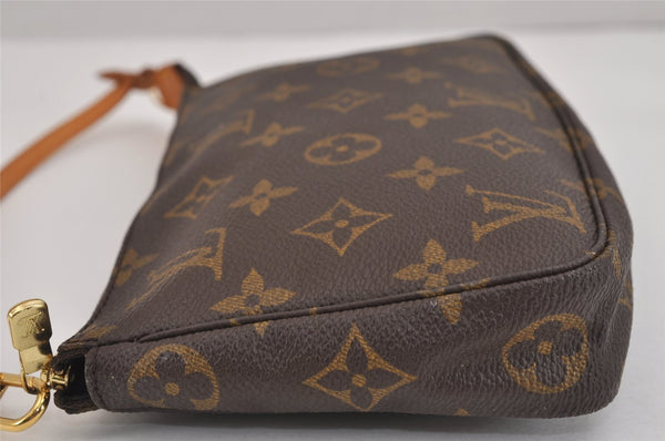 Authentic Louis Vuitton Monogram Pochette Accessoires Pouch M51980 LV 6132J