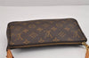 Authentic Louis Vuitton Monogram Pochette Accessoires Pouch M51980 LV 6132J