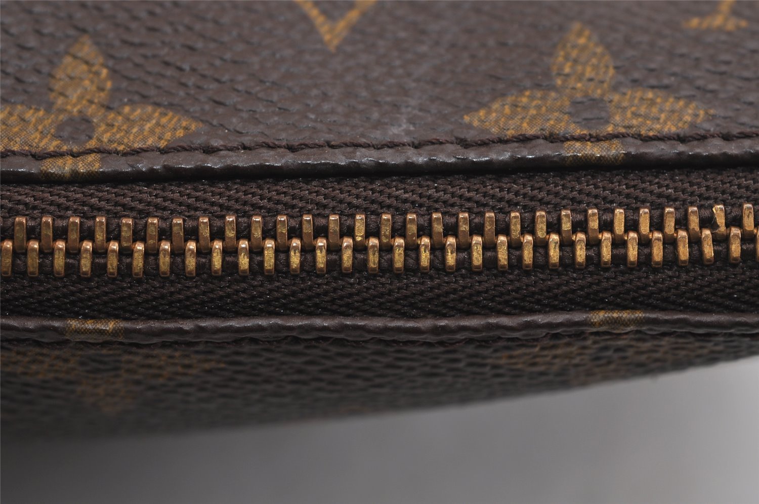 Authentic Louis Vuitton Monogram Pochette Accessoires Pouch M51980 LV 6132J