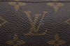 Authentic Louis Vuitton Monogram Pochette Accessoires Pouch M51980 LV 6132J