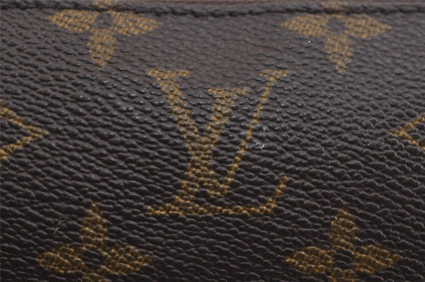 Authentic Louis Vuitton Monogram Pochette Accessoires Pouch M51980 LV 6132J