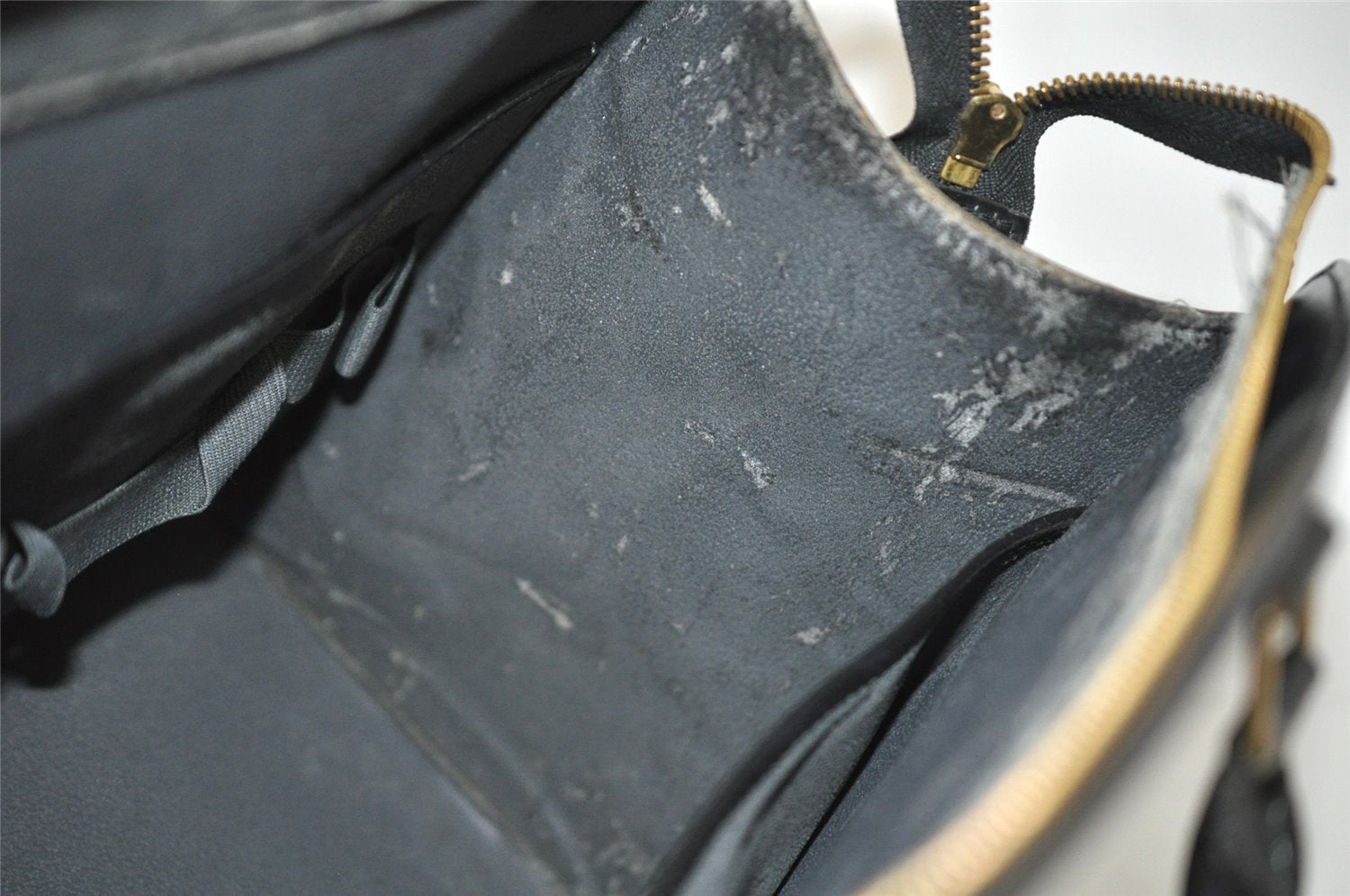 Authentic Louis Vuitton Epi Riviera Hand Bag Black M48182 LV 6133I