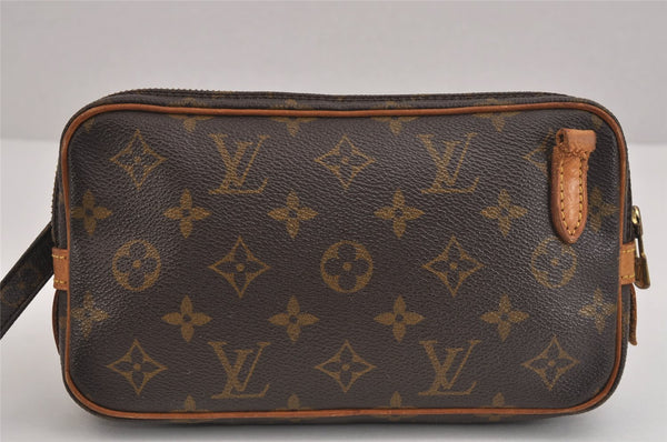 Auth Louis Vuitton Monogram Marly Bandouliere Shoulder Bag M51828 Junk 6133J