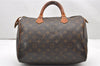 Authentic Louis Vuitton Monogram Speedy 30 Hand Boston Bag M41526 LV 6134K