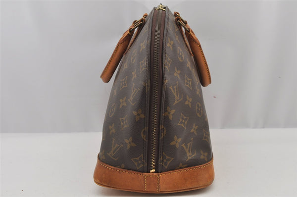 Authentic Louis Vuitton Monogram Alma Hand Bag Purse M51130 LV 6135J