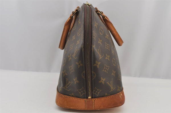 Authentic Louis Vuitton Monogram Alma Hand Bag Purse M51130 LV 6135J