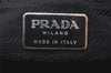 Authentic PRADA Vintage Nylon Tessuto Shoulder Cross Body Bag Purse Black 6138K