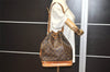 Authentic Louis Vuitton Monogram Noe Shoulder Drawstring Bag M42224 LV 6140I
