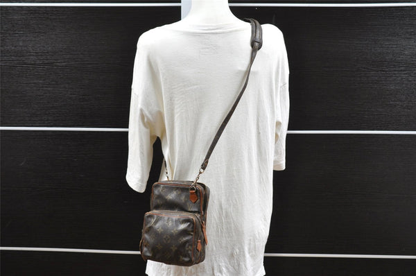 Authentic Louis Vuitton Monogram Amazone Shoulder Cross Bag Old Model Junk 6141I