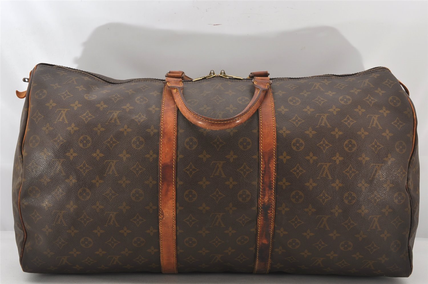 Authentic Louis Vuitton Monogram Keepall 60 Travel Boston Bag Old Model LV 6144K