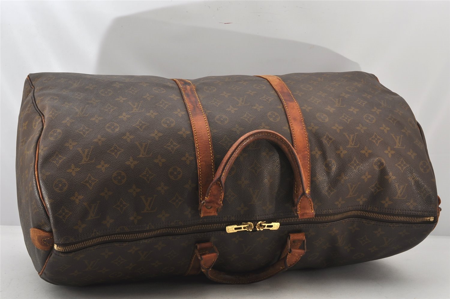 Authentic Louis Vuitton Monogram Keepall 60 Travel Boston Bag Old Model LV 6144K