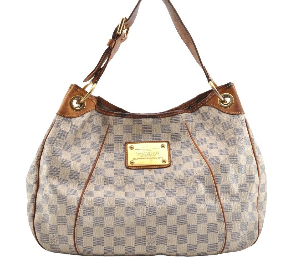 Authentic Louis Vuitton Damier Galliera PM SP Order Shoulder Bag N48212 LV 6145I