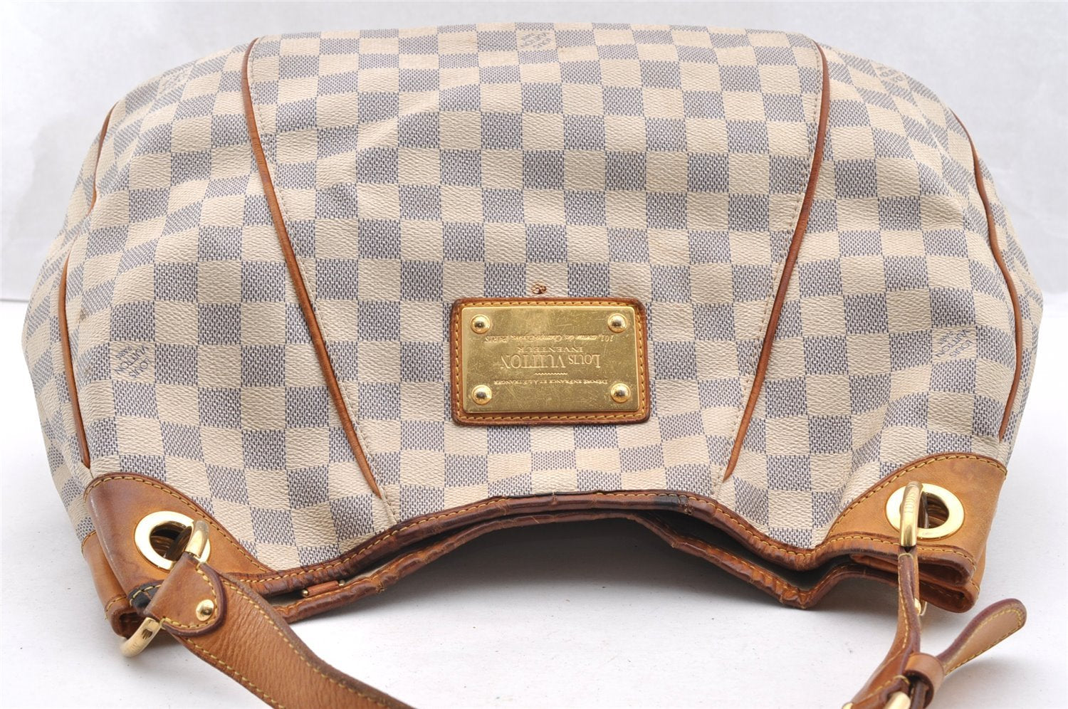 Authentic Louis Vuitton Damier Galliera PM SP Order Shoulder Bag N48212 LV 6145I