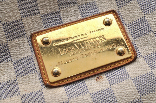 Authentic Louis Vuitton Damier Galliera PM SP Order Shoulder Bag N48212 LV 6145I