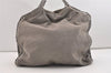 Authentic Stella McCartney Falabella Shoulder Hand Bag Leather Gray 6145J