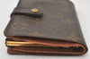 Auth Louis Vuitton Monogram Porte Monnaie Billets Viennois M61663 Wallet 6145K