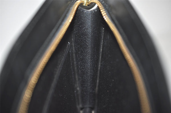 Authentic Louis Vuitton Epi Pochette Homme Clutch Hand Bag Black M52522 LV 6146I