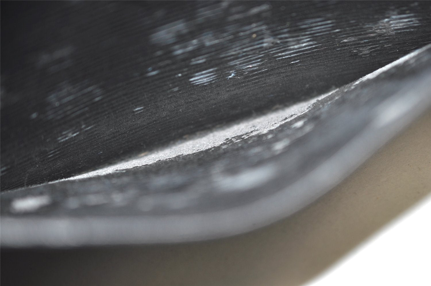 Authentic Louis Vuitton Epi Pochette Homme Clutch Hand Bag Black M52522 LV 6146I