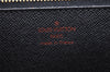 Authentic Louis Vuitton Epi Sellier Dragonne Clutch Bag Black M52612 LV 6147I