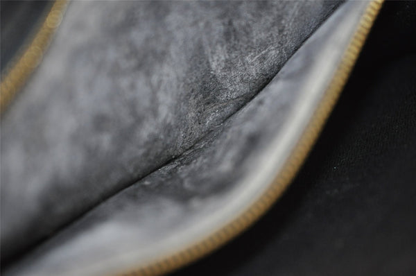 Authentic Louis Vuitton Epi Sellier Dragonne Clutch Bag Black M52612 LV 6147I