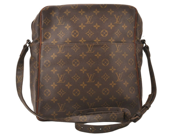 Authentic Louis Vuitton Monogram Marceau Shoulder Cross Bag Old Model Junk 6149K