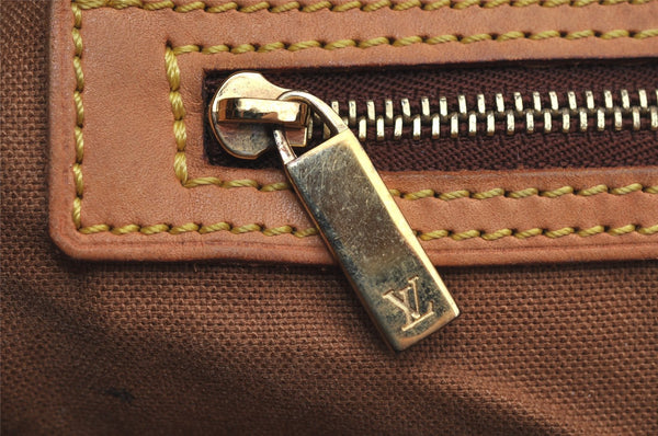 Authentic Louis Vuitton Monogram Cabas Mezzo Shoulder Tote Bag M51151 LV 6150I