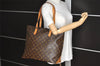 Authentic Louis Vuitton Monogram Cabas Mezzo Shoulder Tote Bag M51151 LV 6150I