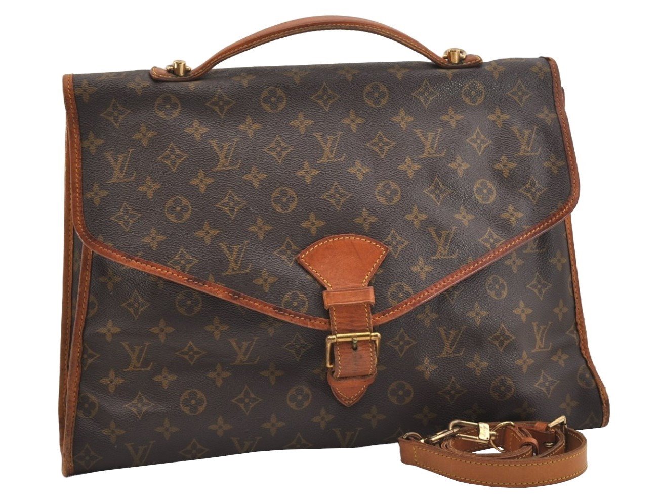 Authentic Louis Vuitton Monogram Beverly 44 M51120 2Way Shoulder Hand Bag 6150J
