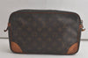 Authentic Louis Vuitton Monogram Compiegne 28 Clutch Hand Bag M51845 LV 6150K