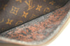 Authentic Louis Vuitton Monogram Compiegne 28 Clutch Hand Bag M51845 LV 6150K