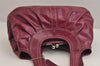 Authentic COACH Vintage Shoulder Hand Bag Purse Enamel F14381 Purple 6151J