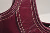 Authentic COACH Vintage Shoulder Hand Bag Purse Enamel F14381 Purple 6151J