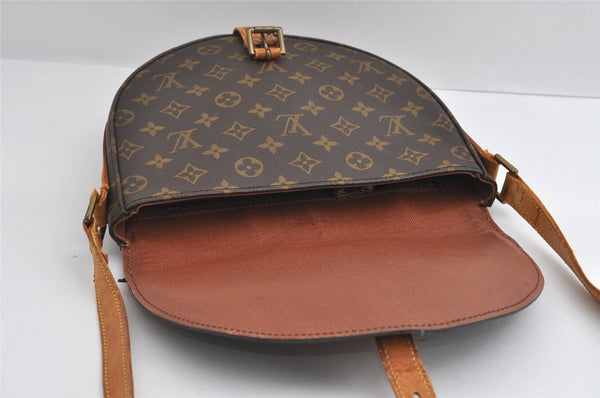 Authentic Louis Vuitton Monogram Chantilly GM Shoulder Bag M51232 Junk 6152I