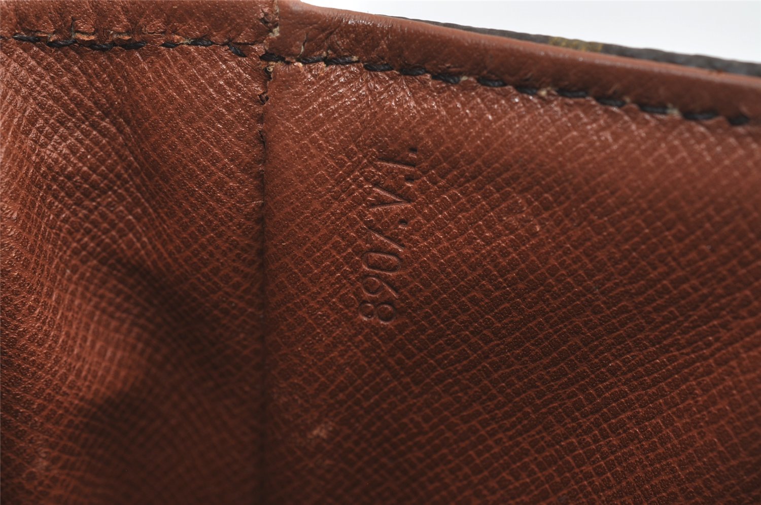 Authentic Louis Vuitton Monogram Chantilly GM Shoulder Bag M51232 Junk 6152I