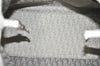 Authentic Christian Dior Lady Dior Lamb Skin Cannage Hand Bag White CD 6152J