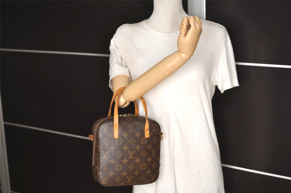 Authentic Louis Vuitton Monogram Spontini 2Way Shoulder Hand Bag M47500 LV 6153I