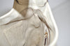 Authentic GUCCI Sherry Line Shoulder Bag Purse Leather 153029 White 6153J